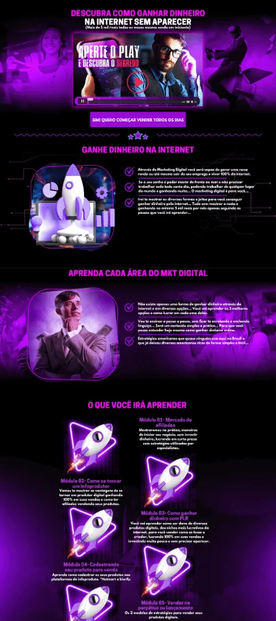 Exemplo de site 1 criado com o método